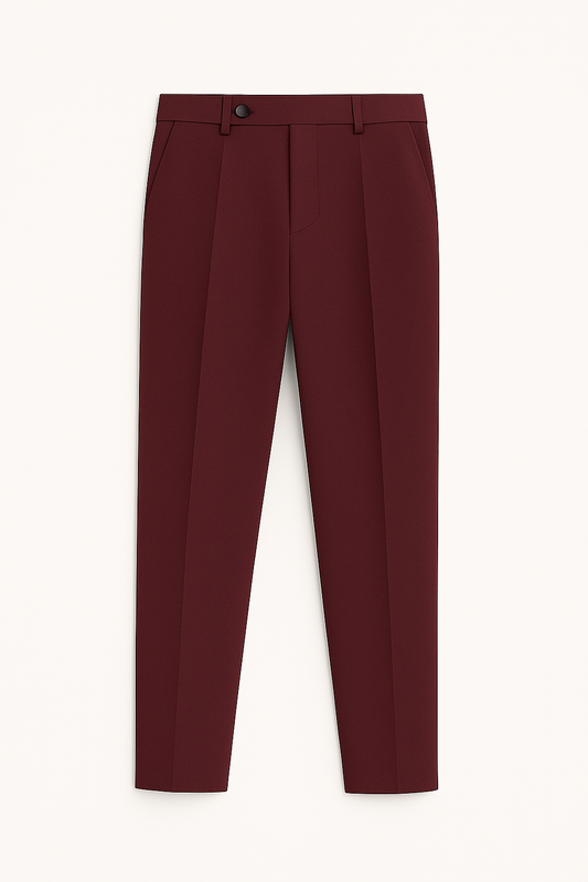 Red Formal Dress Pant