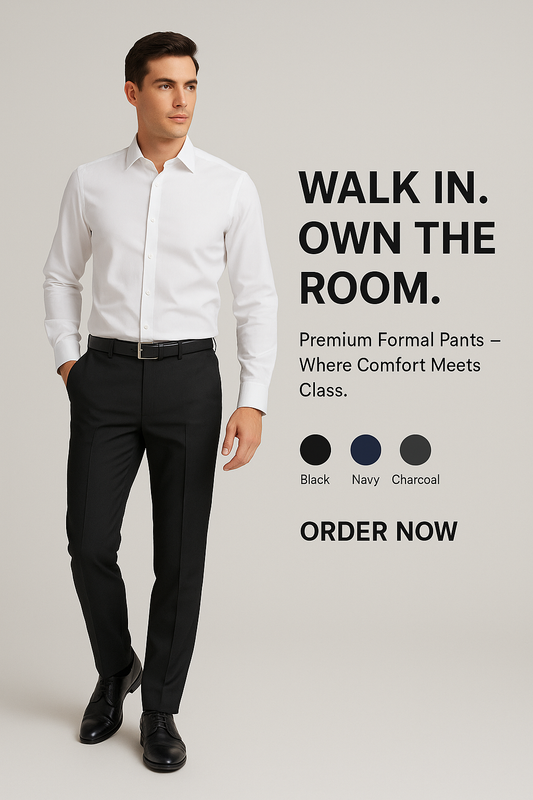 Black Formal Dress Pant