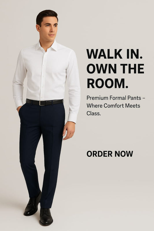 Dark Blue Formal Dress Pant